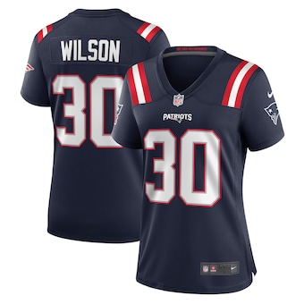 womens nike mack wilson navy new england patriots game jerse